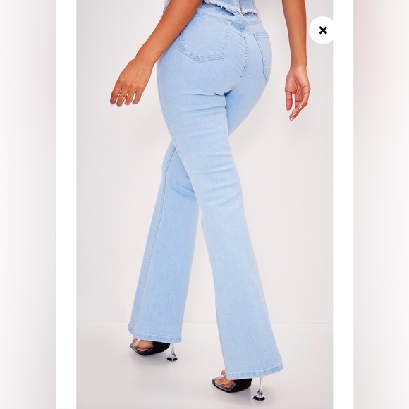 Petite Denim Flare Jeans - Picture 4 of 5